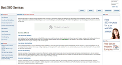 Desktop Screenshot of bestseoservices.com